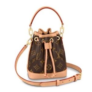 Louis Vuitton Brown and Tan Mini Bag